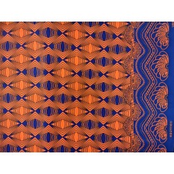 079 losanges orange bleus