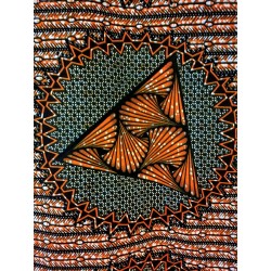 088 triangle batik orange